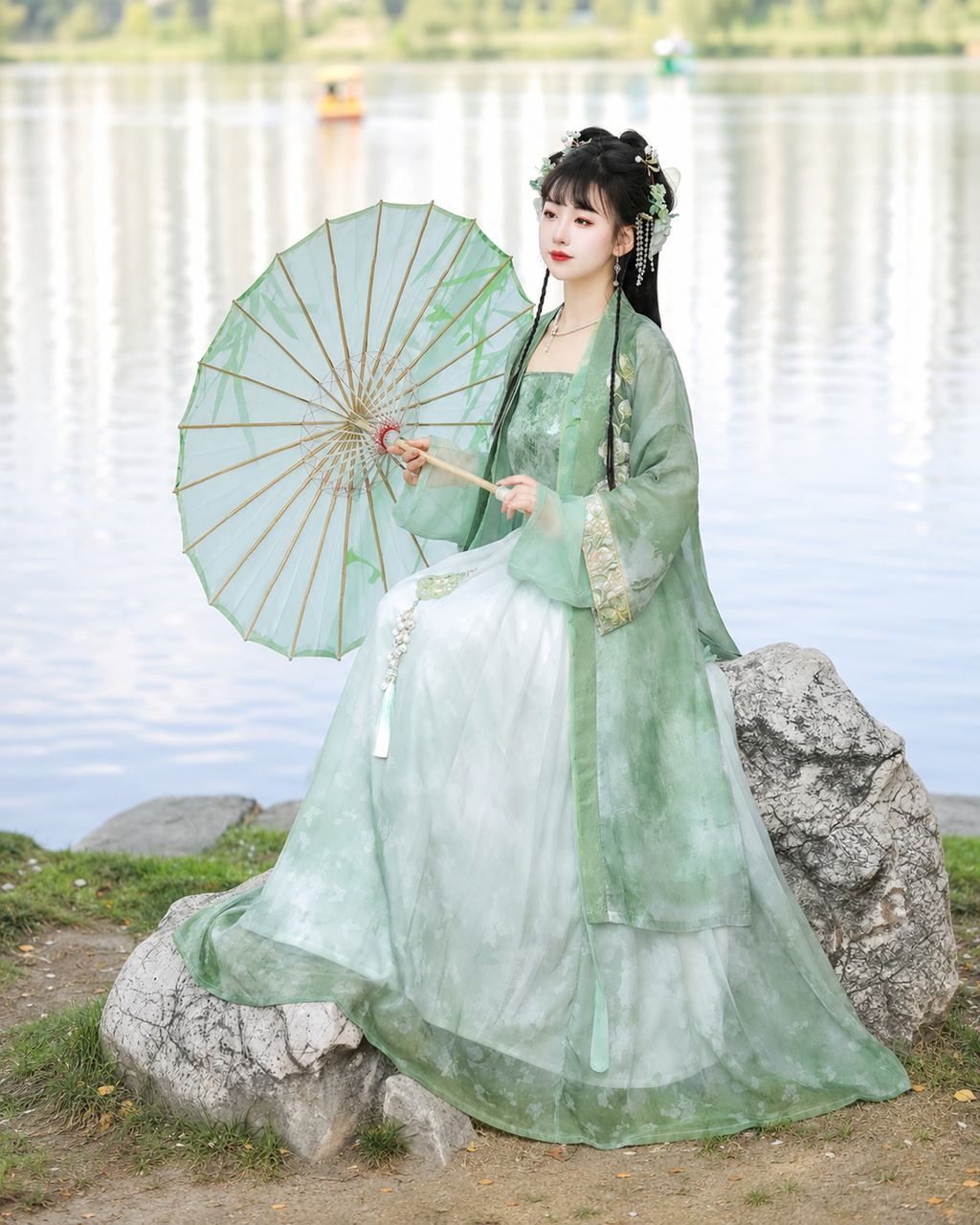【Qingning】Modern Song-Style Hanfu Office Set