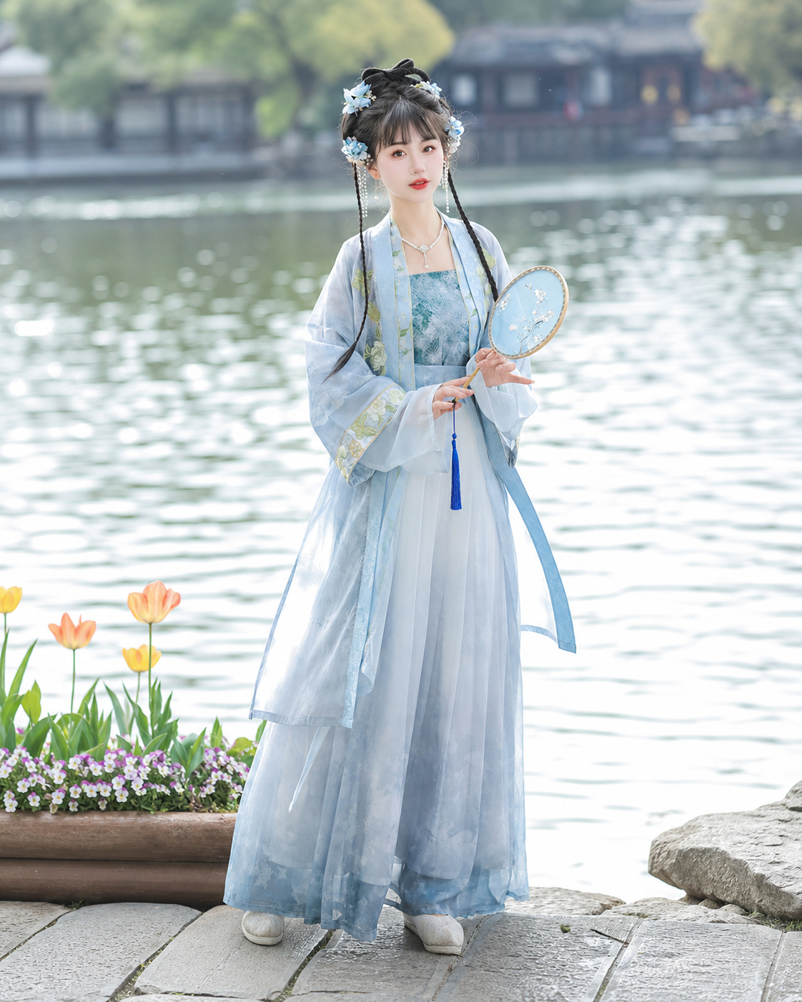 【Qingning】Modern Song-Style Hanfu Office Set