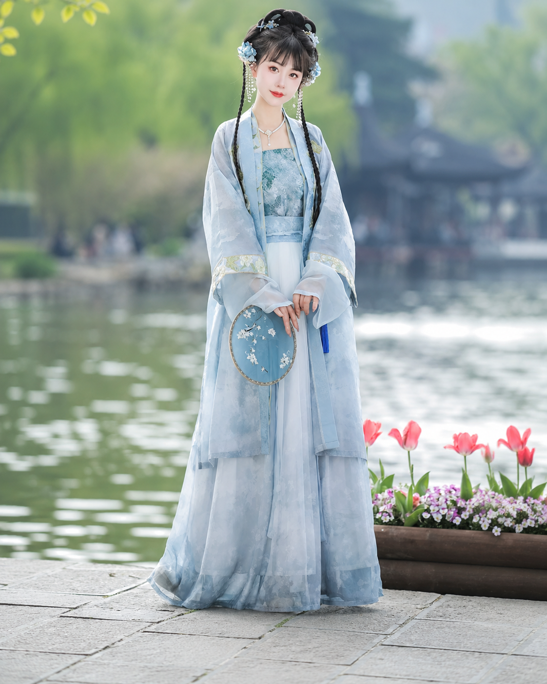【Qingning】Modern Song-Style Hanfu Office Set